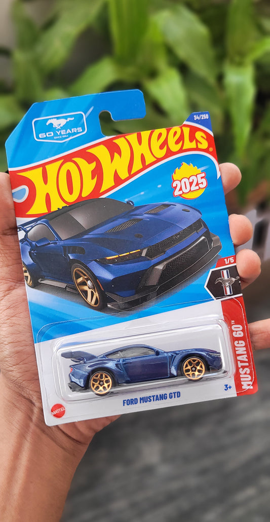 Mustang 60 1/5 Ford Mustang GTD (Blue) 2025 - IMPORTED
