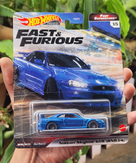 Nissan Skyline GT-R (BNR34) Blue 2021