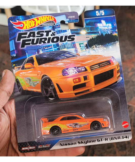 Nissan Skyline GT-R (BNR34) Orange 2023