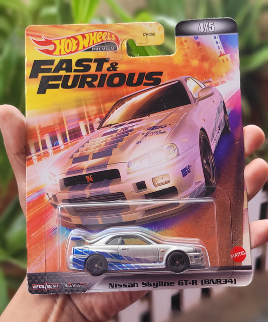 Nissan Skyline GT-R (BNR34) Silver 2022