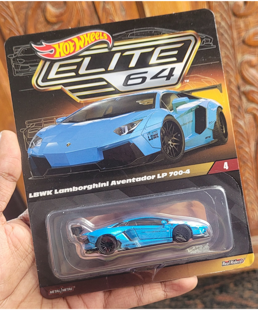 RLC Elite 64 LBWK Lamborghini Aventador LP 700-4 Blue 2010