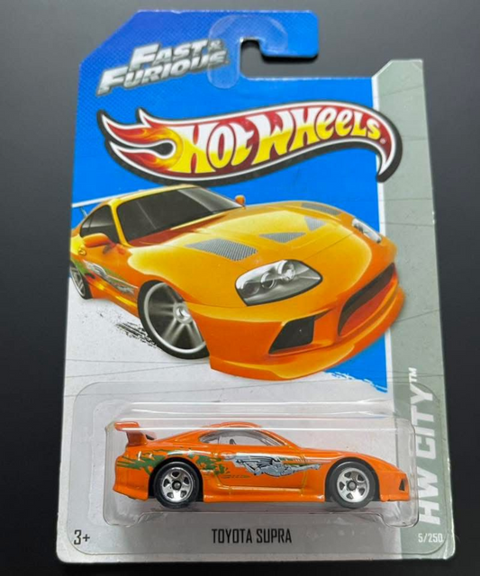 Toyota Supra HW City Orange 2014