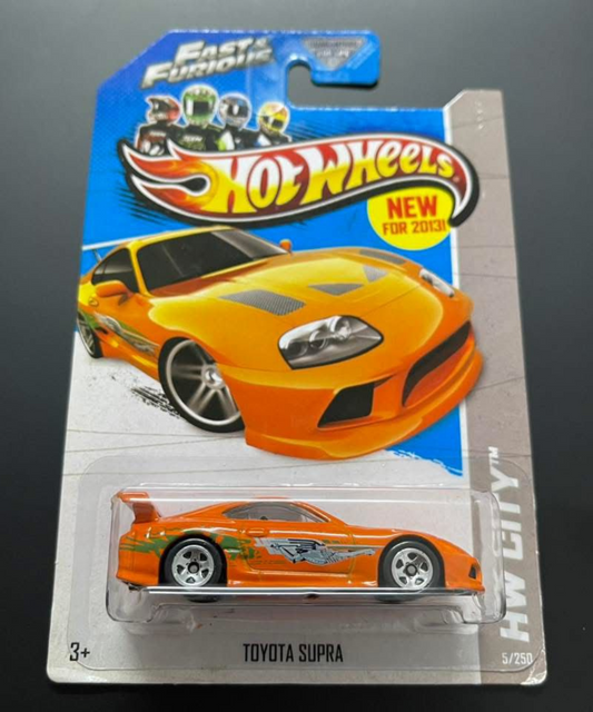 Toyota Supra HW City Orange 2014 First Edition